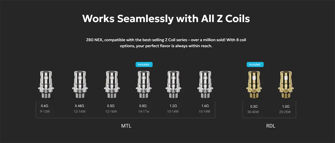 Z Coils Zenith NEX